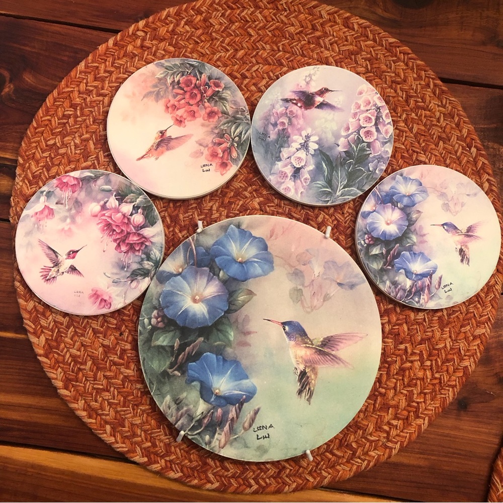 Lena Lui coasters and hot plate